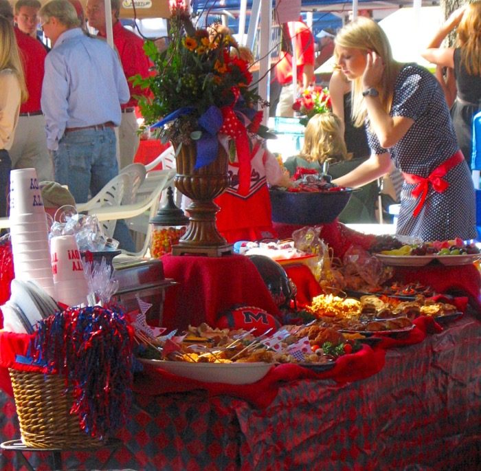 Ole Miss Tailgate photo by Kathy Miller