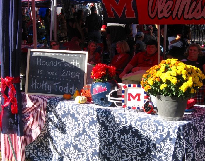 Houndstooth is so 2009 Hotty Toddy Ole Miss photo by Kathy Miller