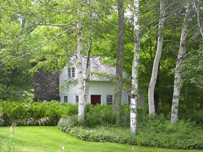 The back of the mill on Dorset Hollow photo by Kathy Miller