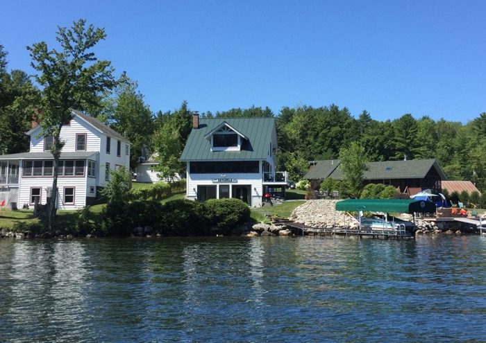 House on Lake St. Catherine, Vermont photo by Kathy Miller