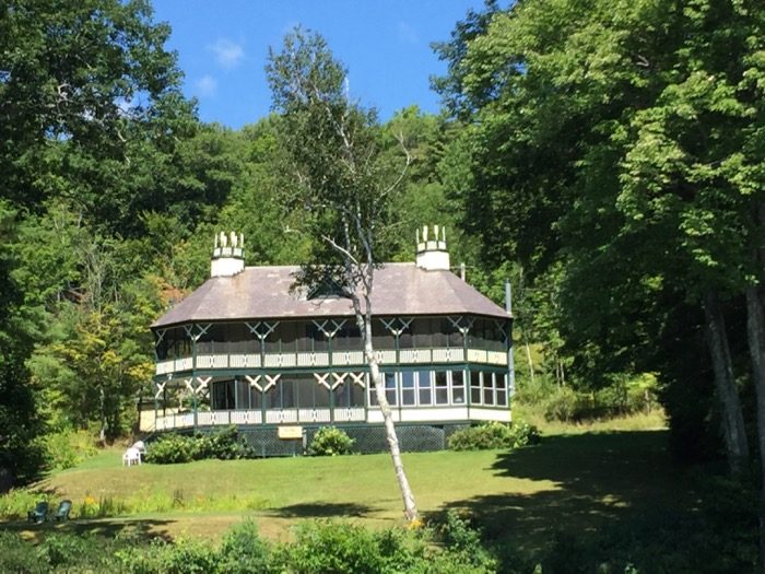 The paddle house on Lake St. Catherine photo by Kathy Miller