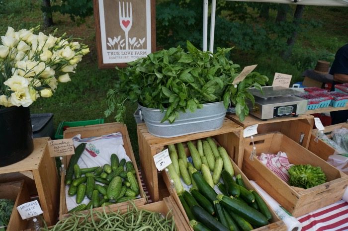 True Love Farm Dorset Farmers Market photo by Kathy Miller