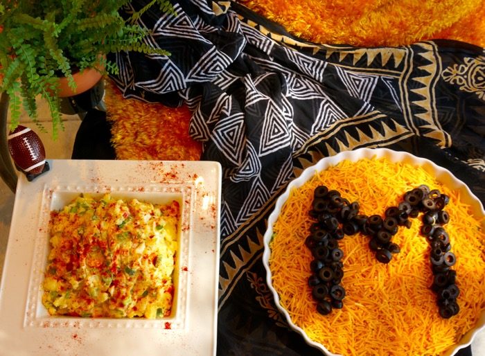 Tailgating In The Zou Missouri bean dip photo by Kathy Miller