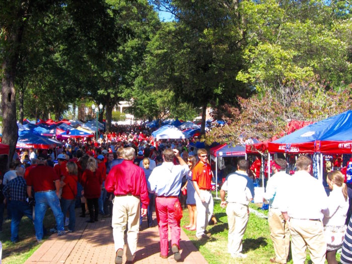 Ole Miss Tailgating In The Grove photo by Kathy Miller