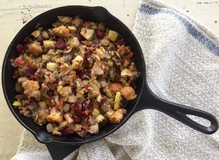 Cookin' It With Kix, Barbara's Veggie Stuffing photo by Kathy Miller