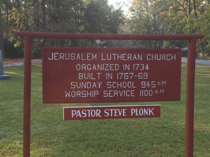 Jerusalem Lutheran Church, Ebenezer, Ga photo by Kathy Miller