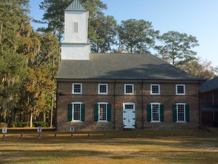 The Lutheran Church at Ebenezer, Ga home of Salzburgers photo by Kathy Miller