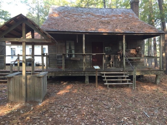 One of the original cabins Ebenezer, Ga photo by Kathy Miller