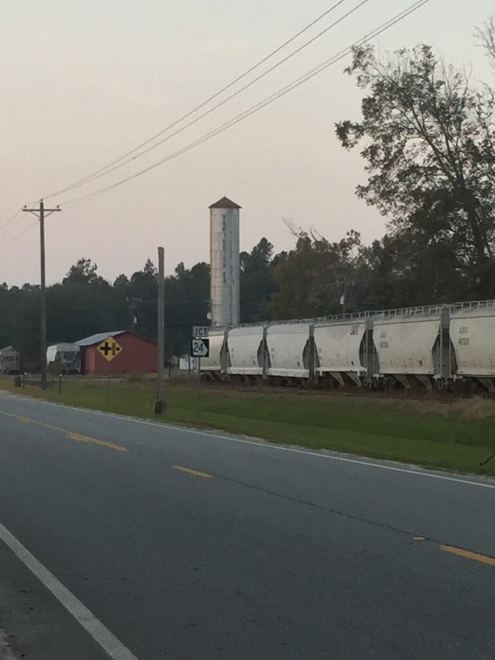 Water tower in Newington, Ga photo by Kathy Miller