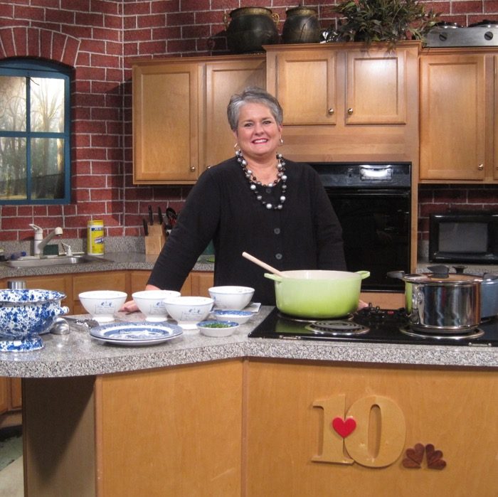 Joy McCabe Live at five at four cooking segment