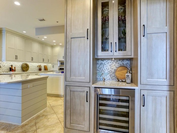 Bar area and Wine Cooler 6529 Spyglass Amelia Island