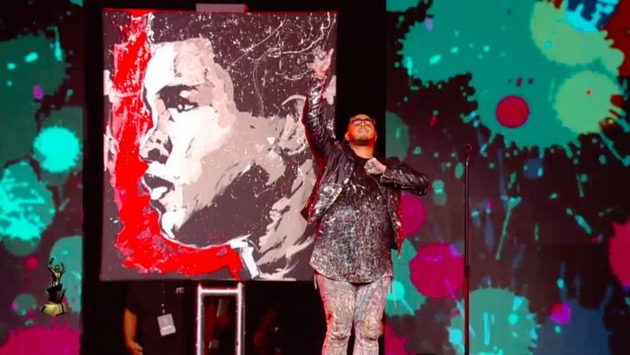 David Garibaldi's painting Ali
