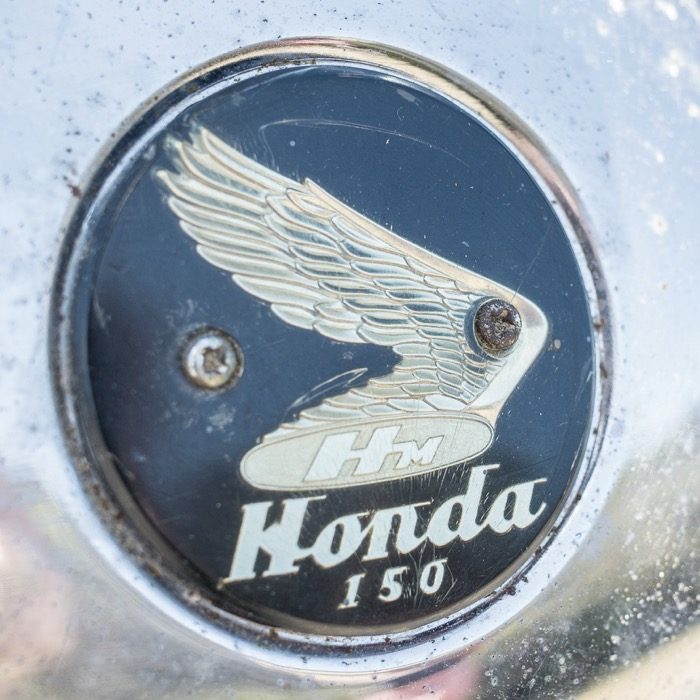 1965 Honda Dream logo photo by Susan Scarborough