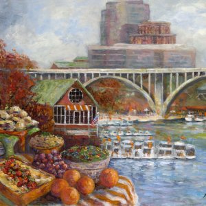 Tailgating with the Vol Navy - Print