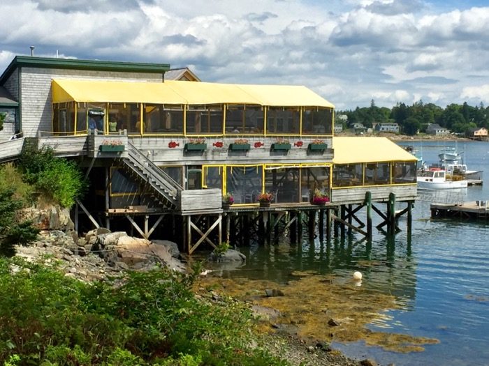 Thurston's Lobster Pound in Bernard, Maine on Mt. Desert Island photo by Kathy Miller