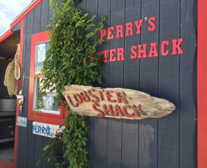 Perry's Lobster Shack in Surry, Maine photo by Kathy Miller