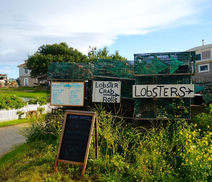 The Fish House and Market Monhegan Island, Maine photo by Kathy Miller