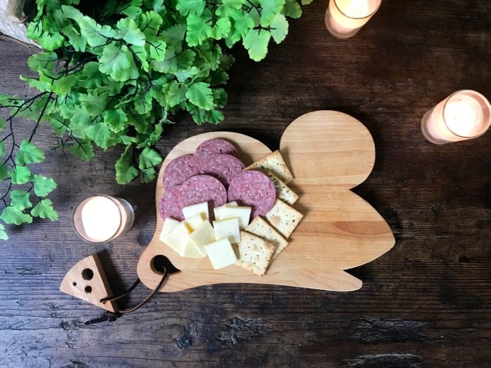 Mouse Cheese Board made in Vermont photo by Kathy Miller