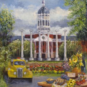 Tailgating at The Zou - Print