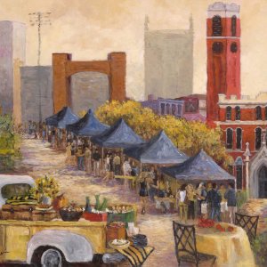 Tailgating in Vandyville - Print
