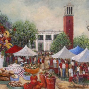 Tailgating on The Quad - Print