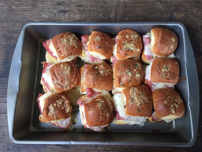 Roast Beef and Havarti Cheese sliders photo by Kathy Miller