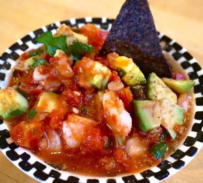 Shrimp Salsa with a kick photo by Kathy Miller