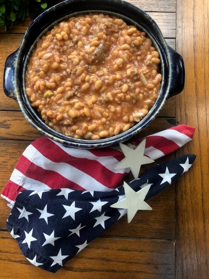 Mom's Baked Beans photo by Kathy Miller