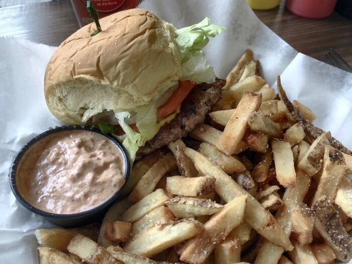 Special burger photo by Kathy Miller