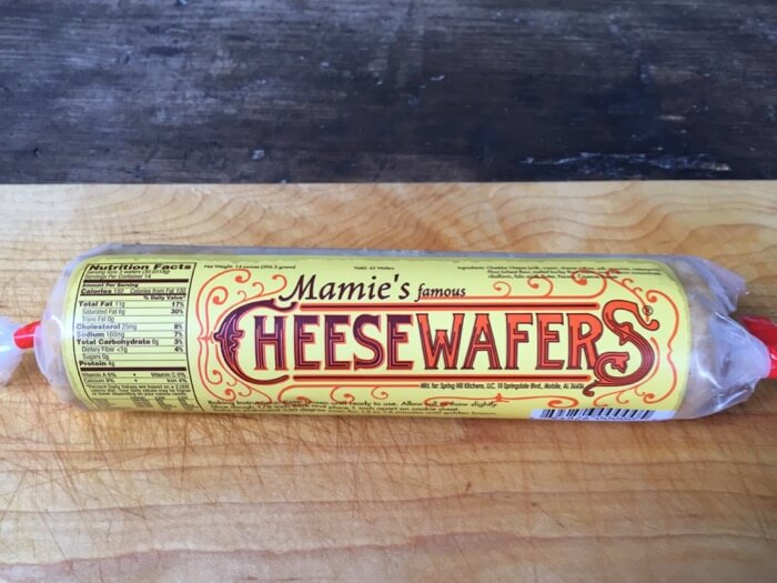 Mamie's Famous Cheese Wafers photo by Kathy Miller