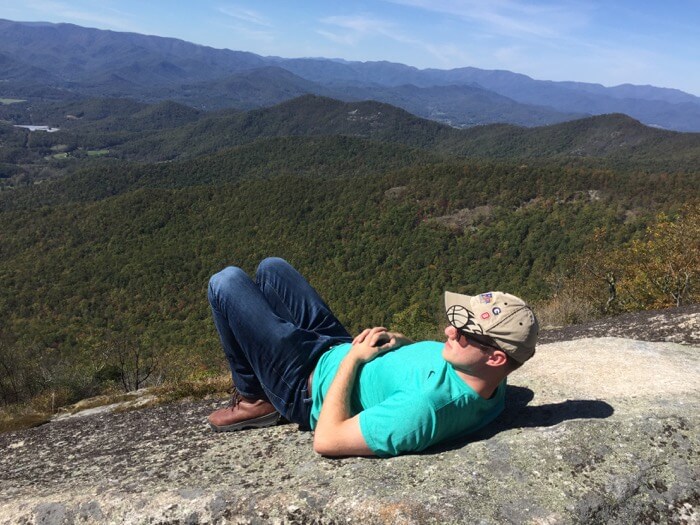 View from The Bartram Trail, Whiterock Mountain