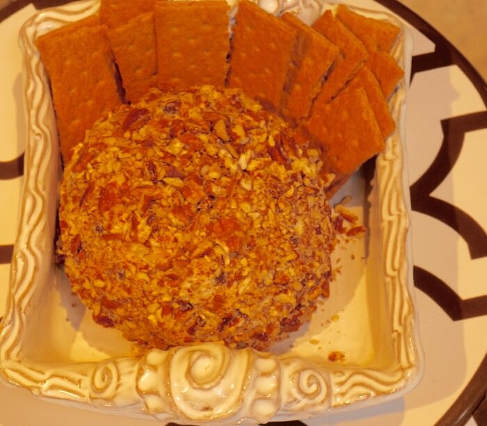 Chocolate Chip Cheese Ball photo by Kathy Miller