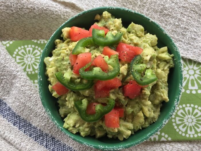 Guacamole with Jalapeno photo by Kathy Miller