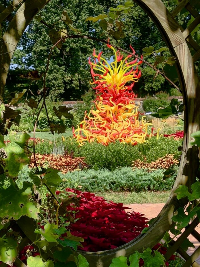 Paintbrush Tower from Pergola photo by Kathy Miller