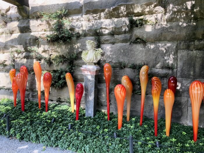 Red and Orange Pergola Garden Fiori- Chihuly photo by Kathy Miller