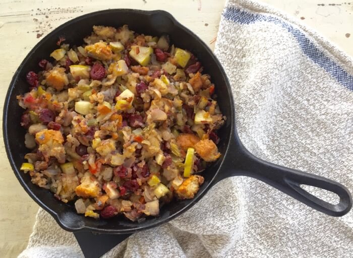 Barbara's Veggie Stuffing photo by Kathy Miller