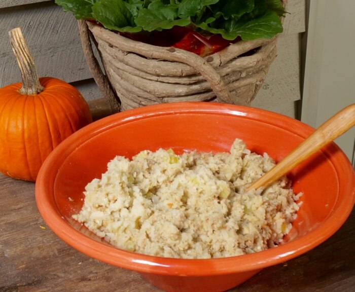 Mom's Potato Stuffing photo by Kathy Miller