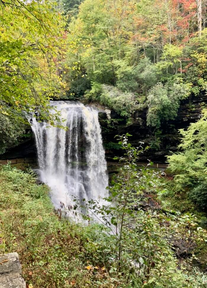 Dry Falls, Highlands, NC photo by Kathy Miller