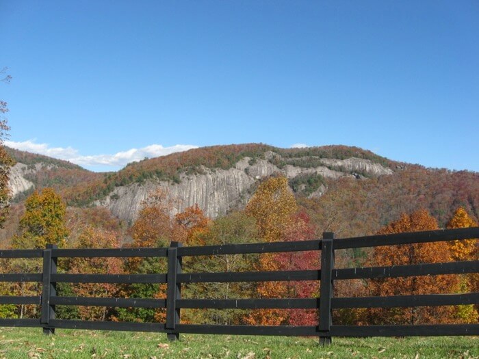 Horse Farm- Fall in NC Mountains photo by Kathy Miller