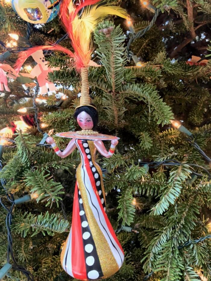 Internation lady ornament photo by Kathy Miller