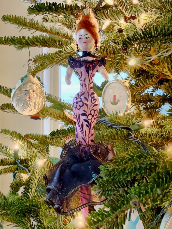 Miss Kitty Christopher Radko ornament photo by Kathy Miller