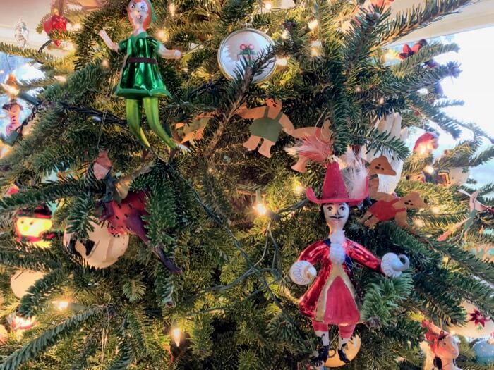 Peter Pan and Captain Hook Christopher Radko ornaments photo by Kathy Miller