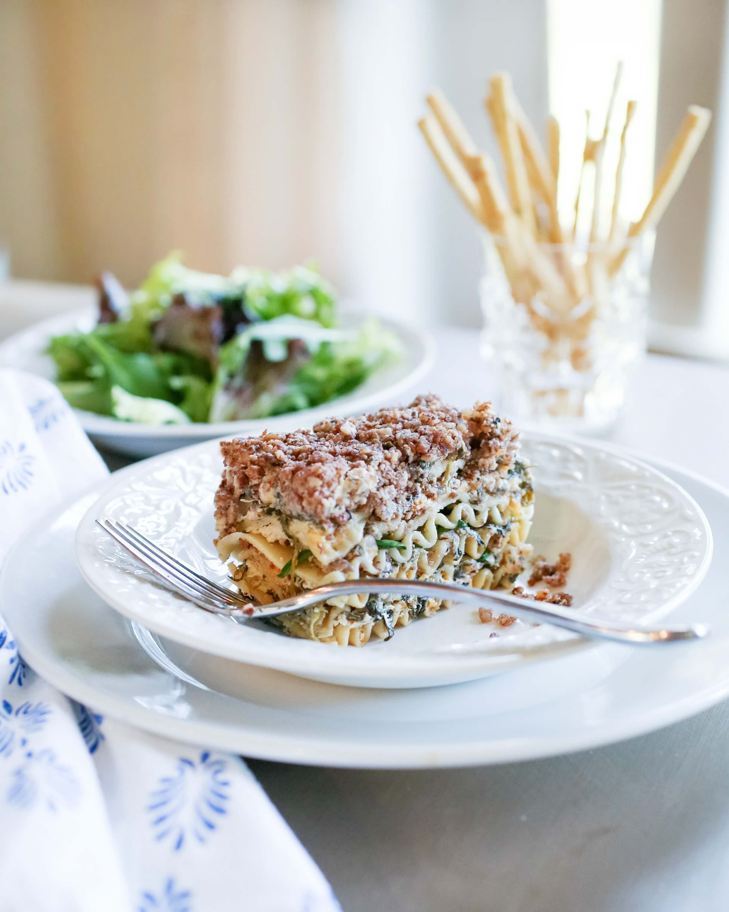 Chicken Florentine Lasagna photo by Susan Scarborough