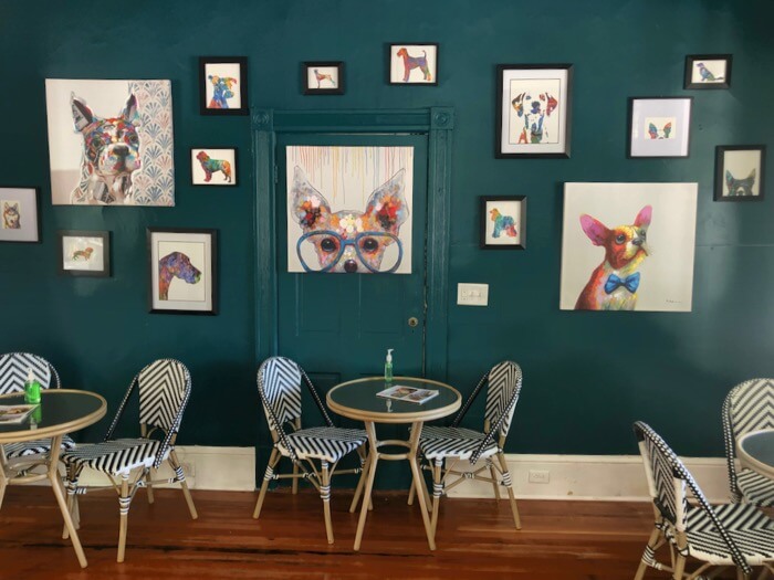 The dog wall...gallery style photo by Kathy Miller