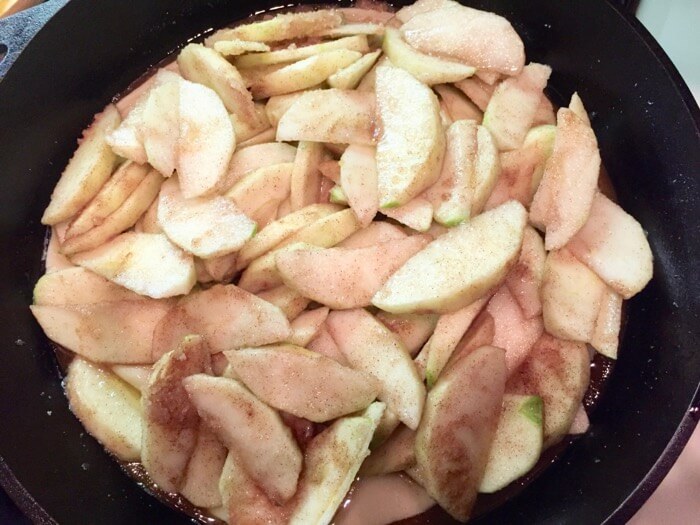 Cast Iron Skillet Apple Pie