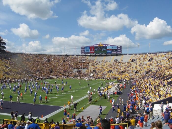 Inside Tiger Stadium-Death Valley 