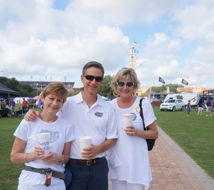 Tailgating on the Parade Grounds photo by Kathy Miller