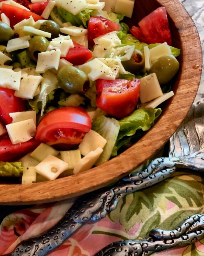 1905 Salad from The Columbia Restaurant photo by Kathy Miller