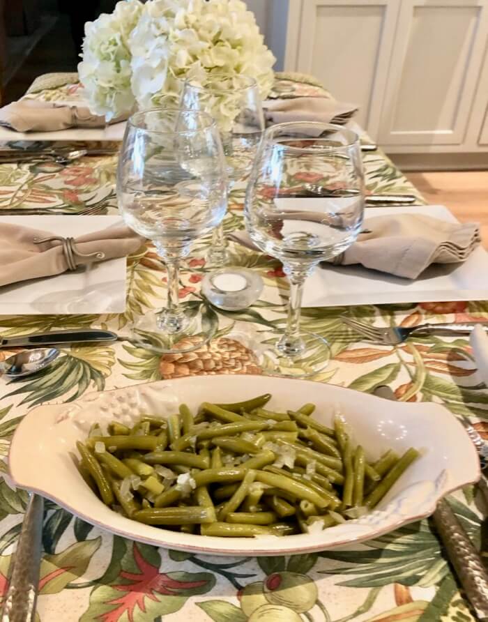 Country green beans photo by Kathy Miller