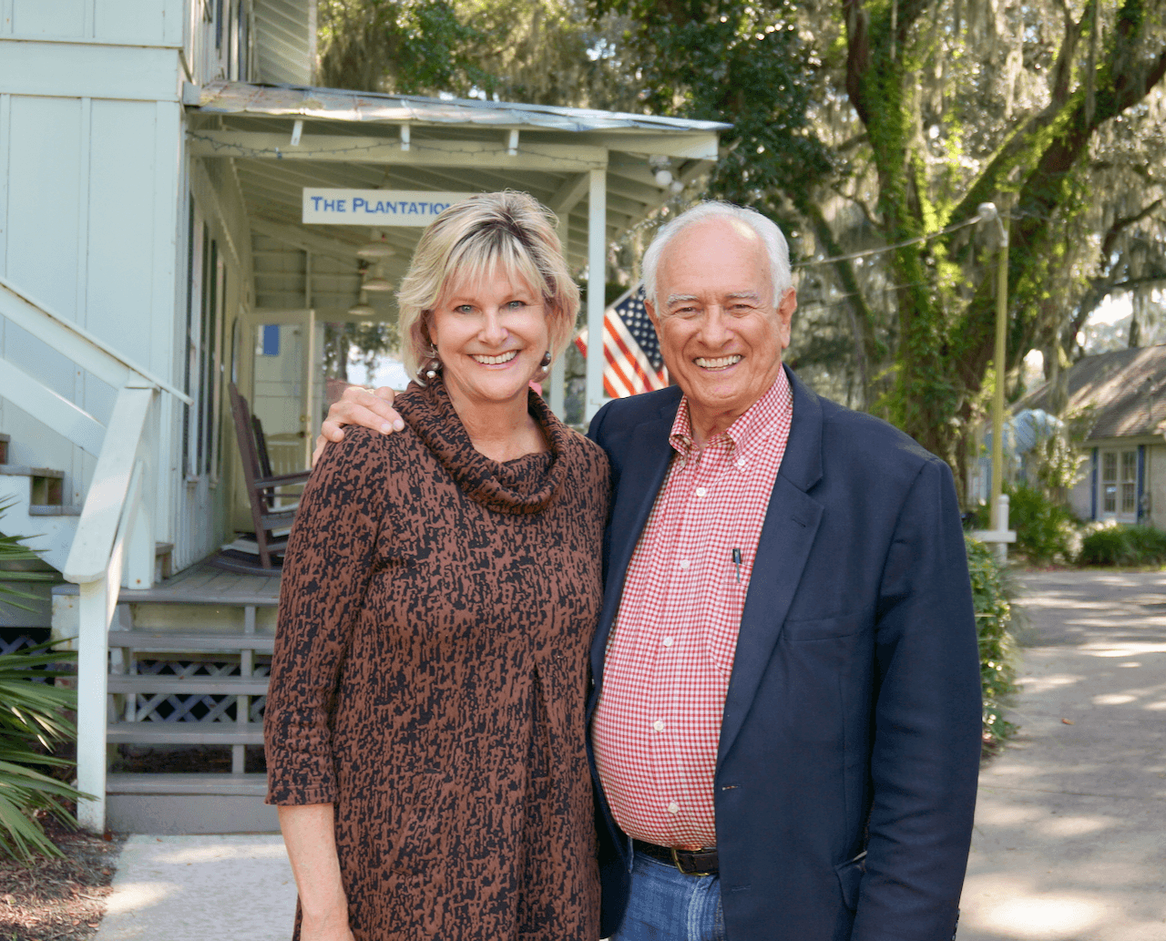 Loran Smith and Kathy Miller The Plantation Shop book signing 